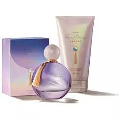 Kit Avon Far Away Aurora Perfume 50ml + Loção Hidratante 150ml