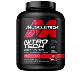 Muscletech Nitro Tech Whey Protein em pó